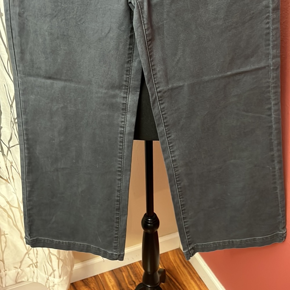 NEW Joyfolie Avina Wide Leg Cropped Pants Indigo - Picture 5 of 10